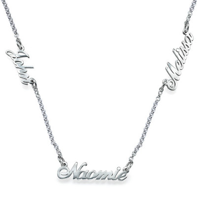 Personalised Jewellery for Mums - Multiple Name Necklace - All Birthstone™