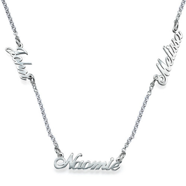 Personalised Jewellery for Mums - Multiple Name Necklace - All Birthstone™