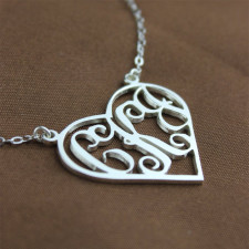 Crafting Memories: The Heart Monogram Necklace Story