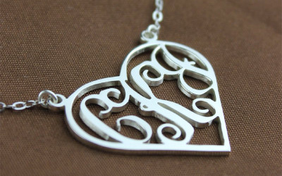 Crafting Memories: The Heart Monogram Necklace Story