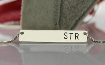 The Ultimate Guide to Crafting Your Sterling Silver Initial Bar Necklace