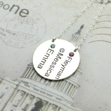 Your Story, Etched in Silver: The Disc Necklace Tale