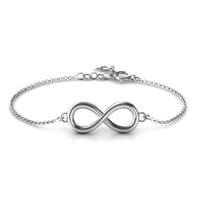 Personalised Classic Infinity Bracelet - All Birthstone™