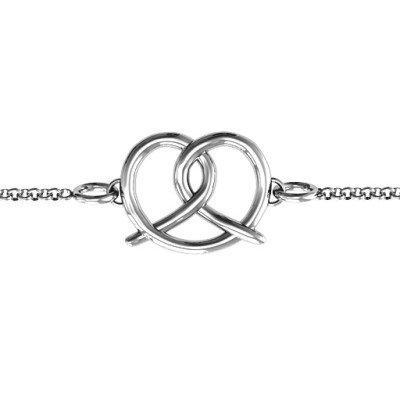 Personalised Love Knot Bracelet - All Birthstone™