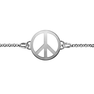 Personalised Shanti Peace Bracelet - All Birthstone™