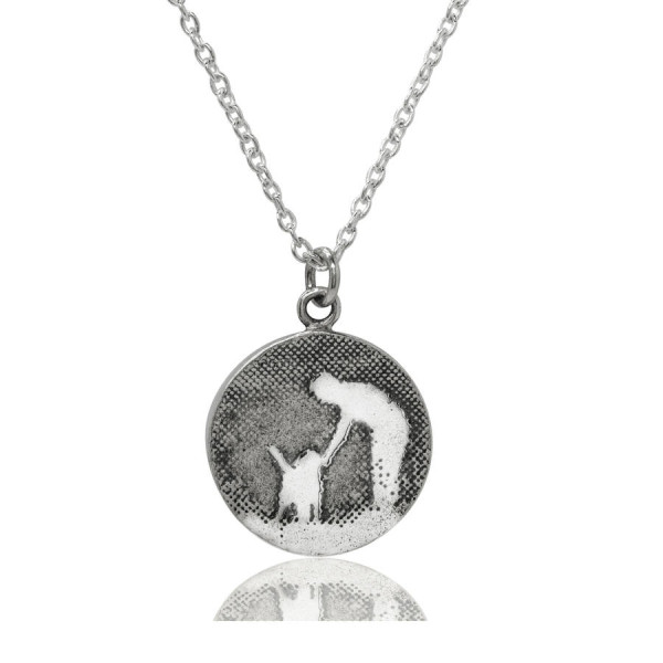 Personalised Walk With Me Dog Necklace - All Birthstone™