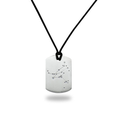 Personalised Constellation Dogtag, Myths From The Gods - All Birthstone™