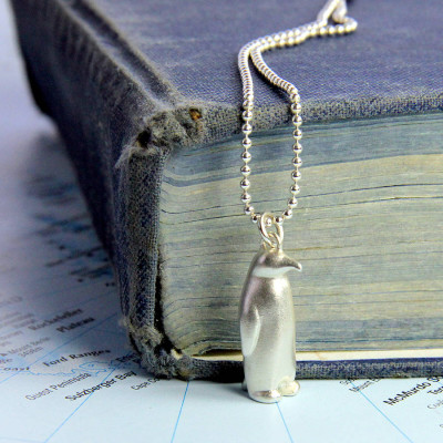 Penguin Necklace - All Birthstone™