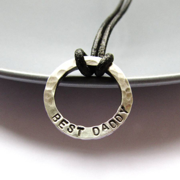 Mini Personalised Dad Necklace - All Birthstone™