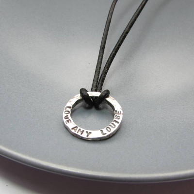 Mini Personalised Dad Necklace - All Birthstone™