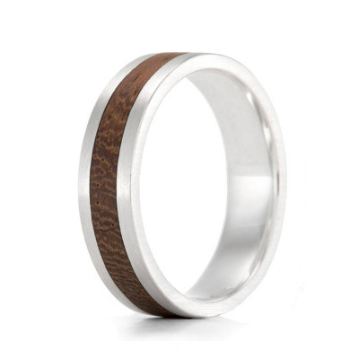 Wood Ring Native Komfort - All Birthstone™