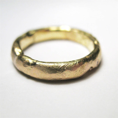 18ct Gold Organic Ring - All Birthstone™
