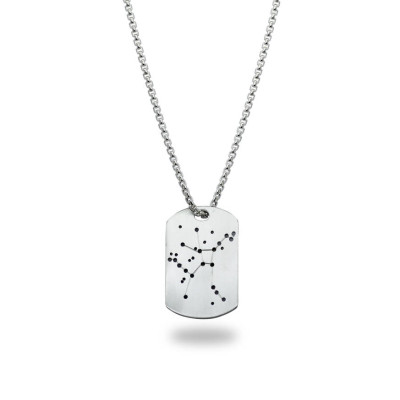 Personalised Constellation Dogtag, Myths From The Gods - All Birthstone™