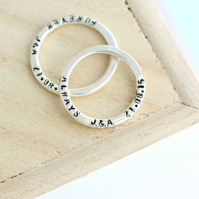 Personalised Message Ring - All Birthstone™