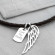 Crafting the Personalised Silver Wing & Dogtag Necklet - All Birthstone™