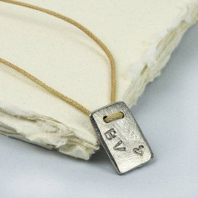 Personalised Dog Tag Necklace - All Birthstone™