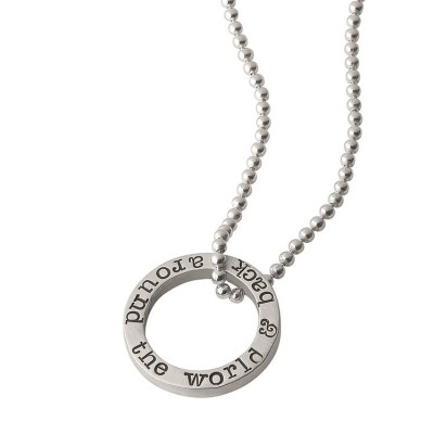 Personalised Time Travellers Mens Chain - All Birthstone™