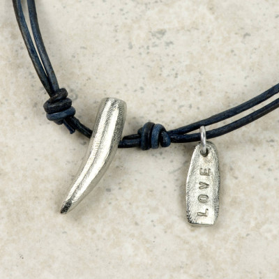 Personalised Tusk Necklace - All Birthstone™