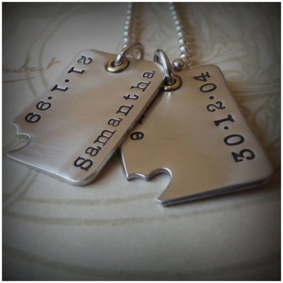 Piece Of My Heart Dog Tags - All Birthstone™