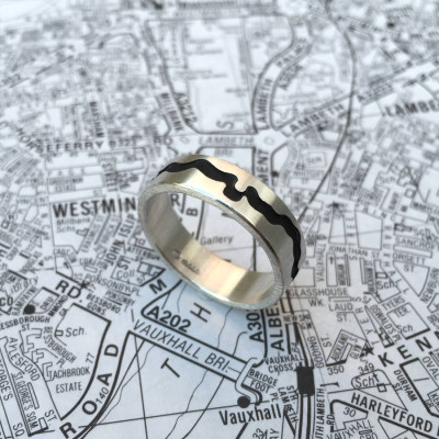 River Thames Cutout Ring - All Birthstone™
