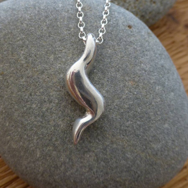 Silver Serpent Necklace - All Birthstone™