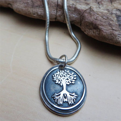 Silver Tree Seal - All Birthstone™
