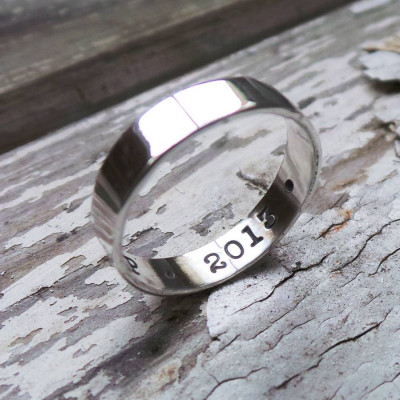 Silver Personalised Ring - All Birthstone™
