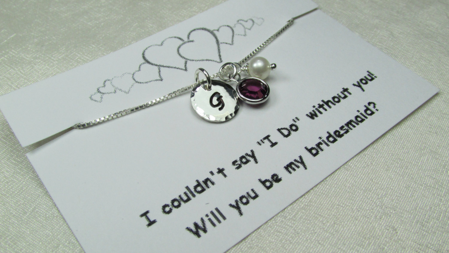 Initial Necklace with Birthstone Necklace for Mom Monogram Necklace Personalized Necklace Mothers Necklace Personalized Jewelry Gift