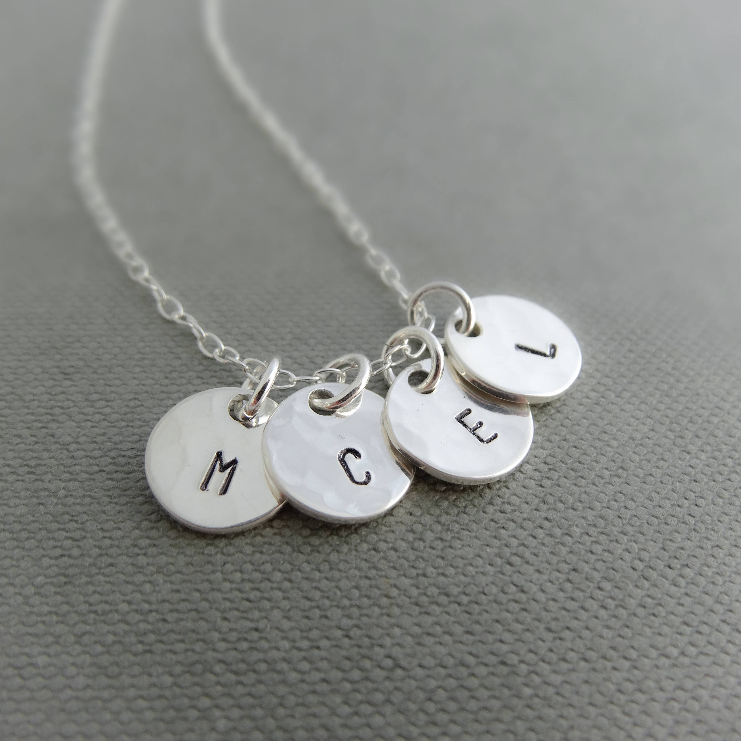 Personalised necklace silver - letter necklace, initial necklace, necklace for women, gift for her, personalised necklace sterling silver