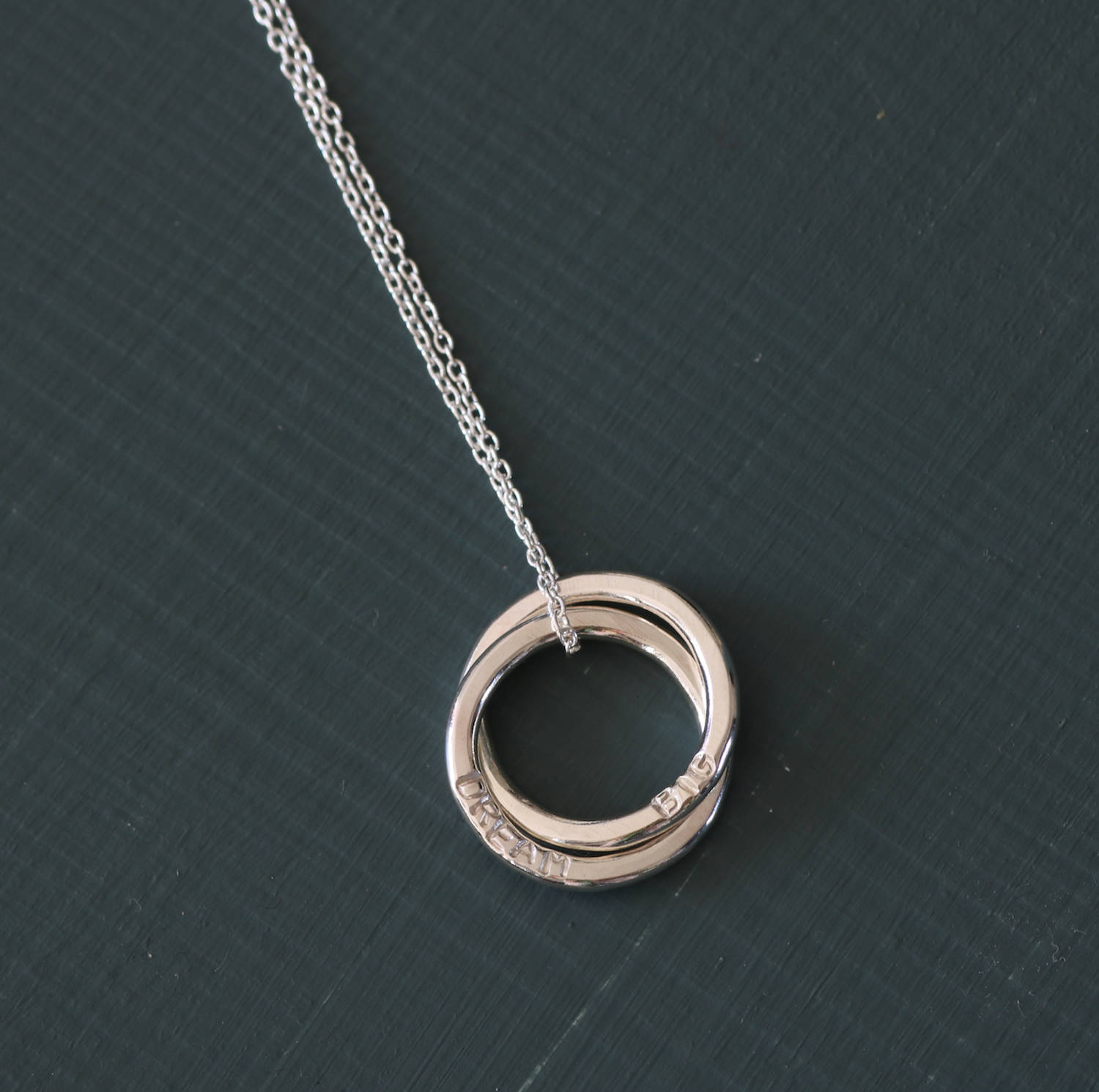 Personalized necklace with words, mother necklace with names, personalised gift for wife, christmas gift for sister - Lilia