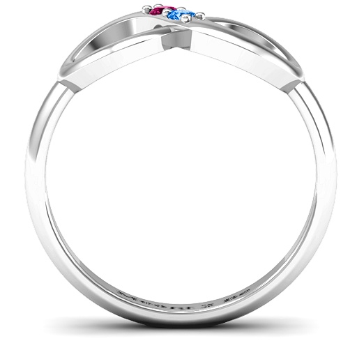 Twosome  Infinity Ring - All Birthstone&trade;