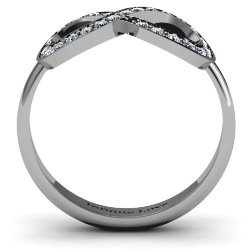 Accented Infinity Ring - All Birthstone&trade;