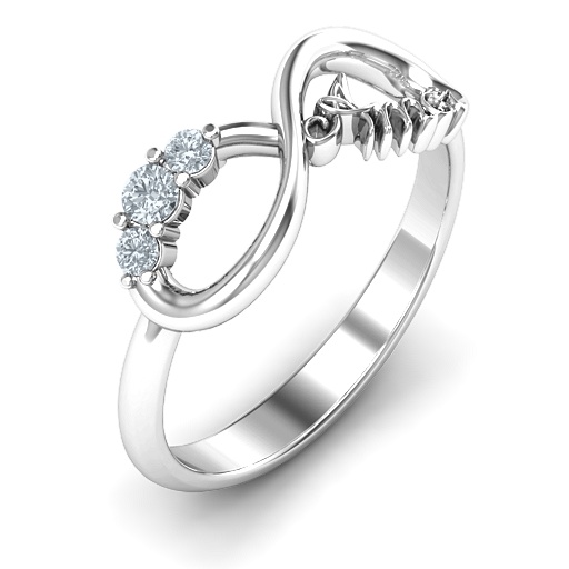 Amor Infinity Ring - All Birthstone&trade;