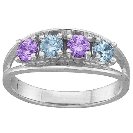 Classic 2-6 Gemstones Ring  - All Birthstone&trade;