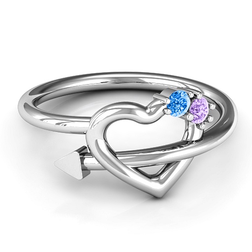 Cupid's Hold Love Ring - All Birthstone&trade;