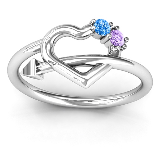 Cupid's Hold Love Ring - All Birthstone&trade;