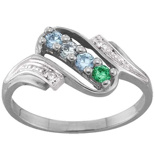 Diamond Accent 2-6 Stones Ring  - All Birthstone&trade;