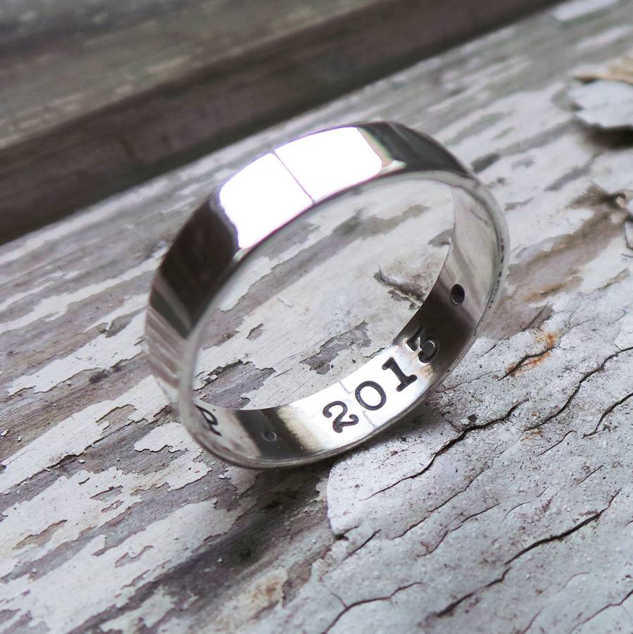 Silver Personalised Ring - All Birthstone&trade;